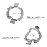 (2pcs/set) KP-123 H7 LED light Bulbs Base Holders For Audi A3 A4L A6L Buick: Regal/Lacrosse/Hideo