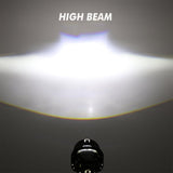 2.5 Inch 80W 6000K Bi-LED Projector Lens Headlight Non-Destructive Installation Projector Lens for Car | 2PCS/Set