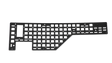 2019-2024 JEEP GLADIATOR JT BED SIDE MOLLE SYSTEM (SINGLE UNIT) Body Armor 4x4