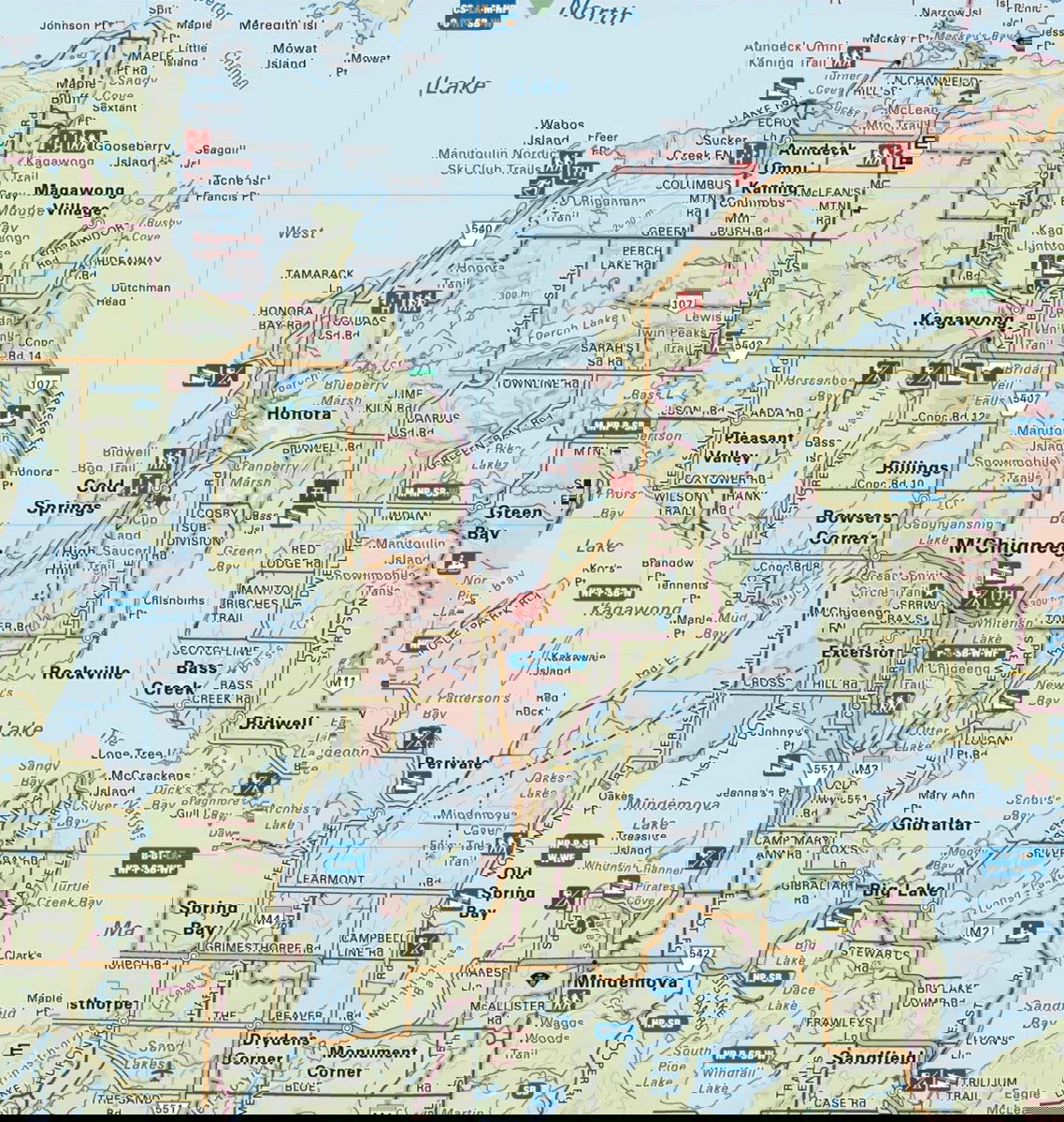 Manitoulin Island Ontario - Destination Map
