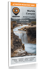 Marble Canyon (Kootenay National Park, BC) - Destination Map