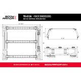 Body Armor 4x4 MID SIZE UNIVERSAL OVERLAND RACK TK-6126 Body Armor 4x4