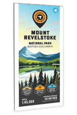 Mount Revelstoke National Park BC - Park Map