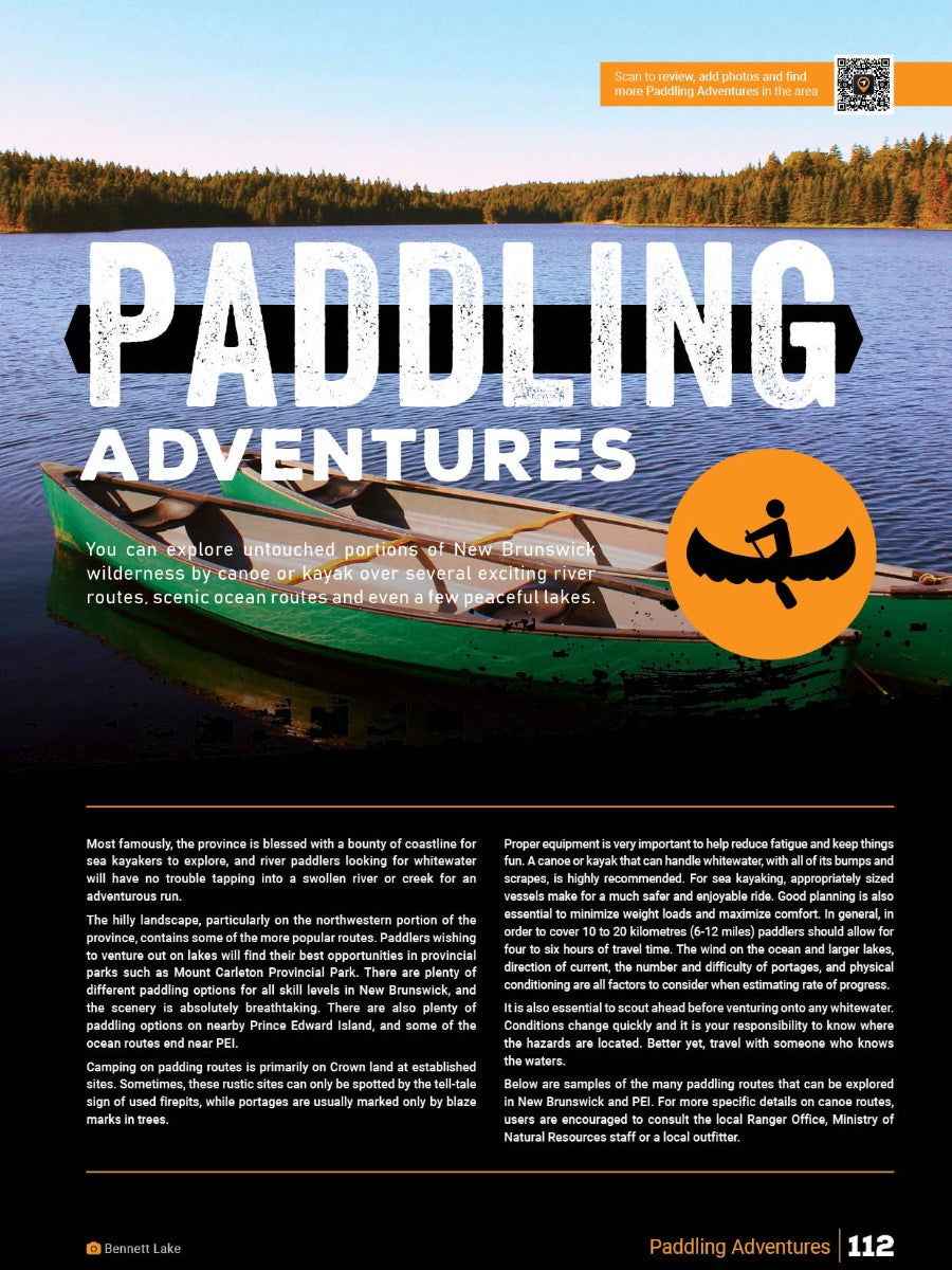 New Brunswick & PEI Backroad Mapbook