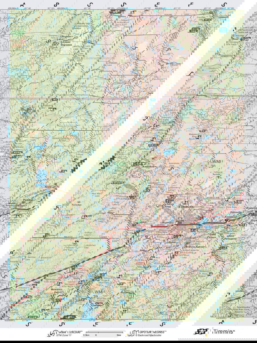 Northeastern Ontario Backroad Mapbook