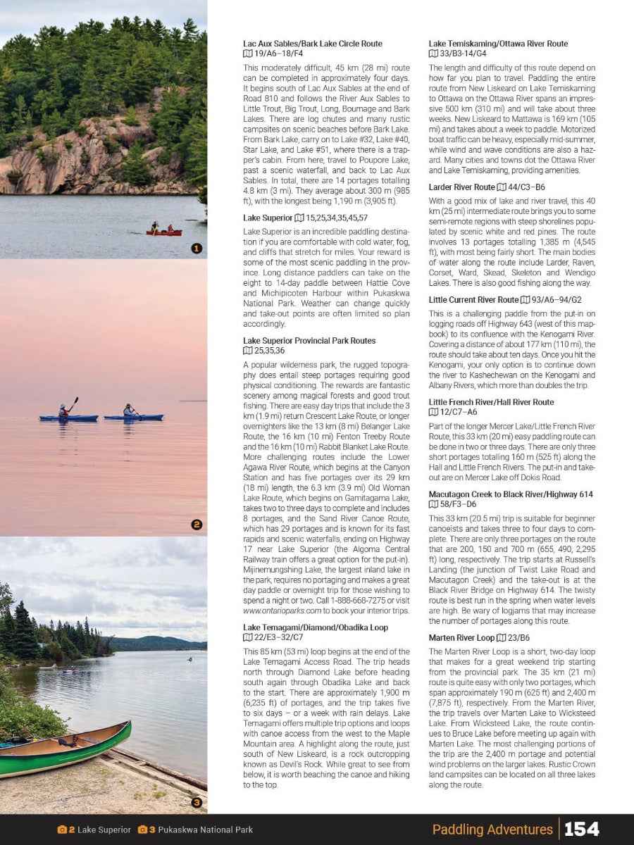 Northeastern Ontario Backroad Mapbook