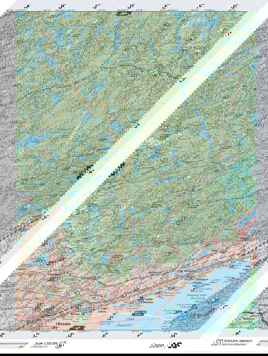 Northwestern Ontario Backroad Mapbook