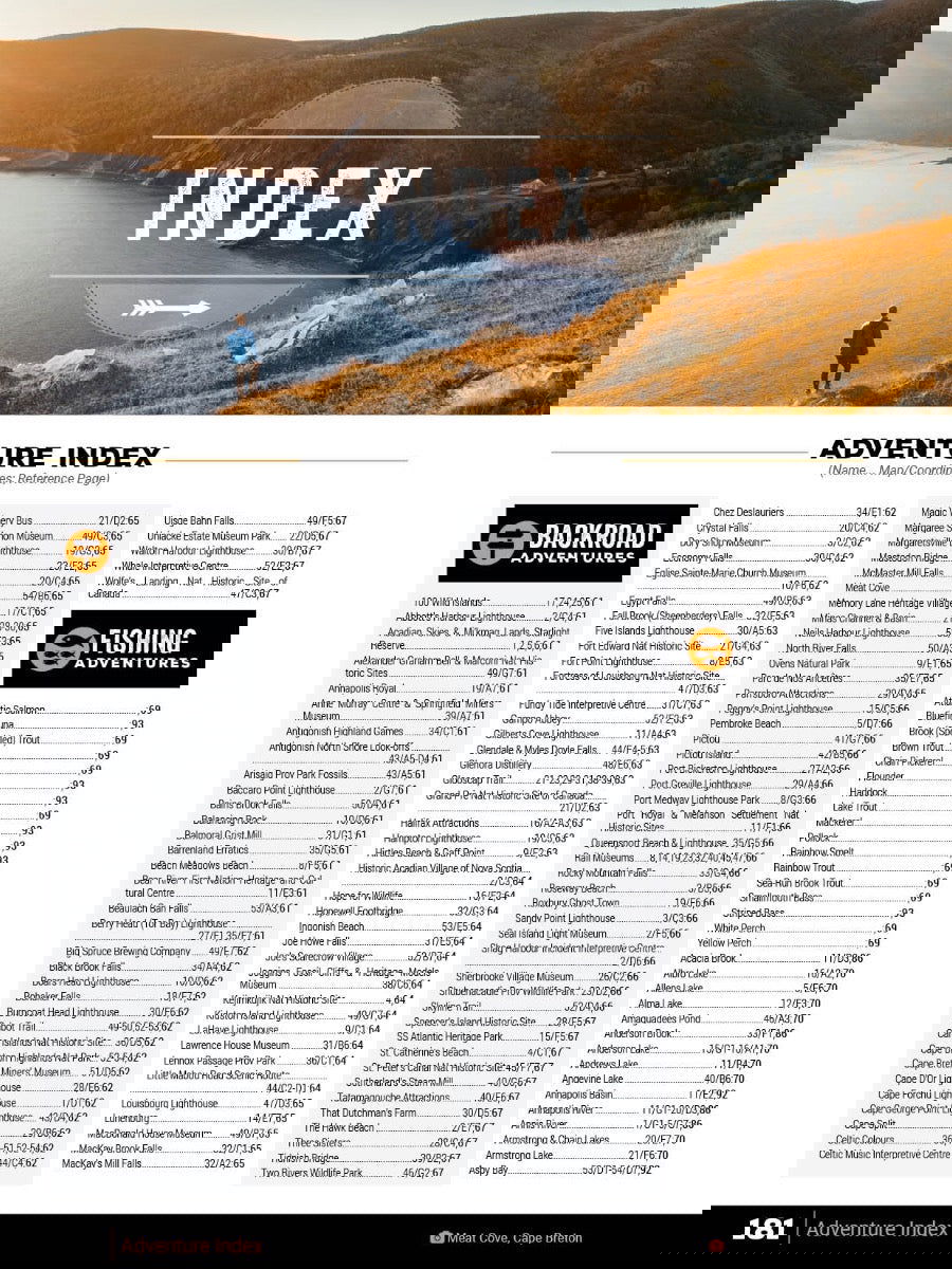 Nova Scotia Backroad Mapbook