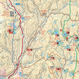 Okanagan Valley & Shuswap BC - Recreation Map