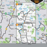 Okanagan Valley & Shuswap BC - Recreation Map
