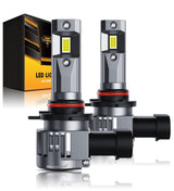 9012/HIR2 LED Headlight Bulbs 90W 22000LM Q20 Series 1:1 Halogen Size 6500K Cool White | 2 Bulbs