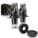 H4/9003 LED Headlight Bulbs Q30 Series Brightest Wireless 110W 24000LM 6500K Cool White | 2 Bulbs