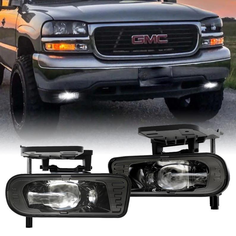 LED Fog Lights Replacement DOT Approved for 1999-2002 GMC Sierra 1500 2500, 2001-2002 GMC SIERRA 1500HD/2500HD/3500, 2000-2006 GMC Yukon