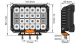 STEDI Quad Pro LED Driving Light Rove Overland