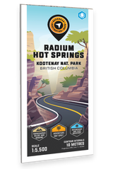 Radium Hot Springs (Kootenay National Park BC) - Destination Map