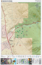 Radium Hot Springs (Kootenay National Park BC) - Destination Map