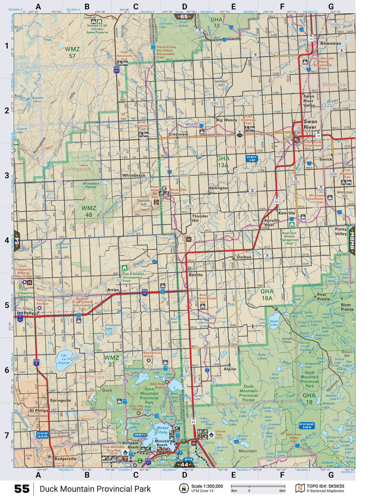 Saskatchewan Backroad Mapbook