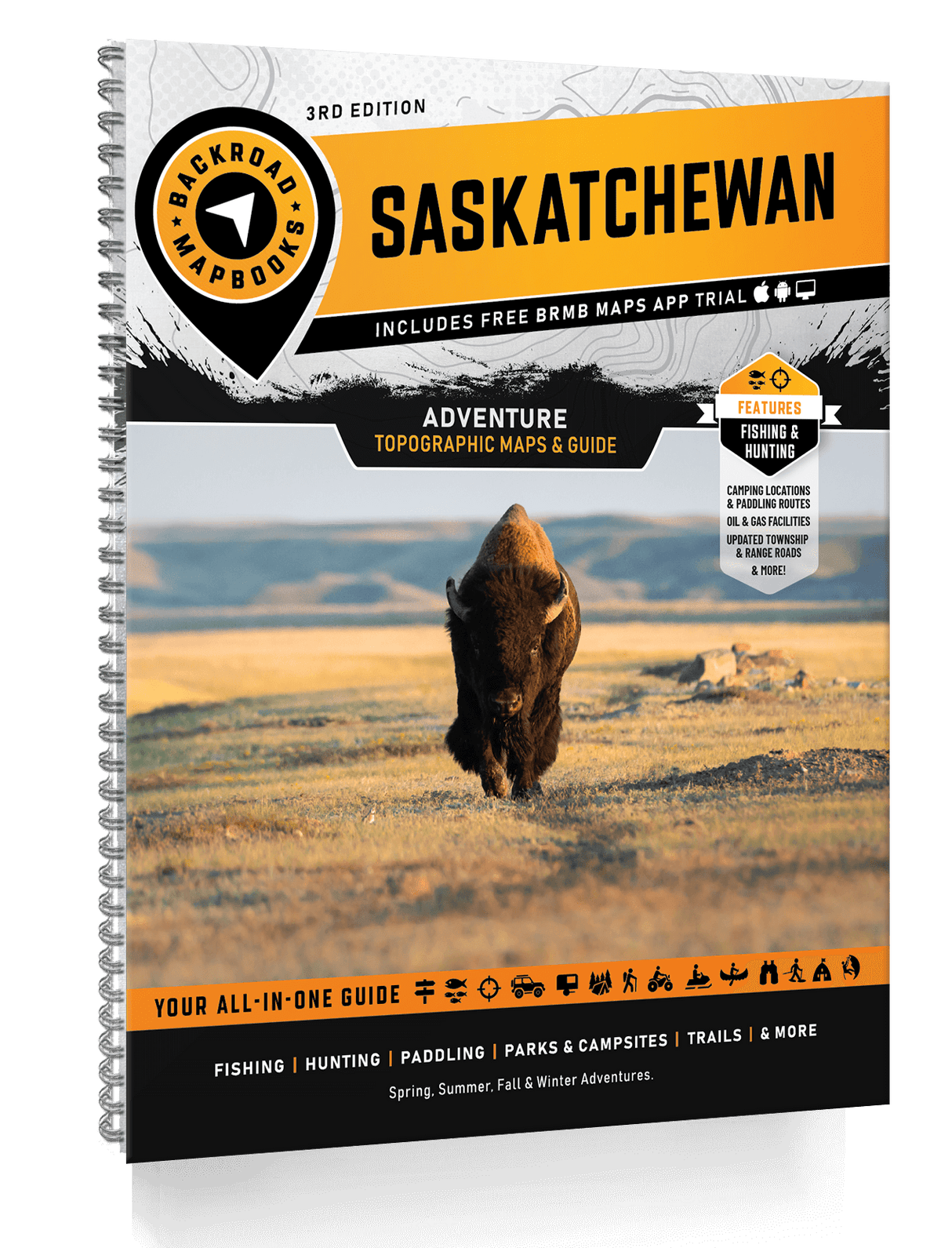 Saskatchewan Backroad Mapbook
