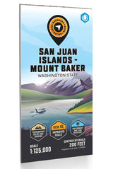 San Juan Islands & Mount Baker, Washington State - Destination Map