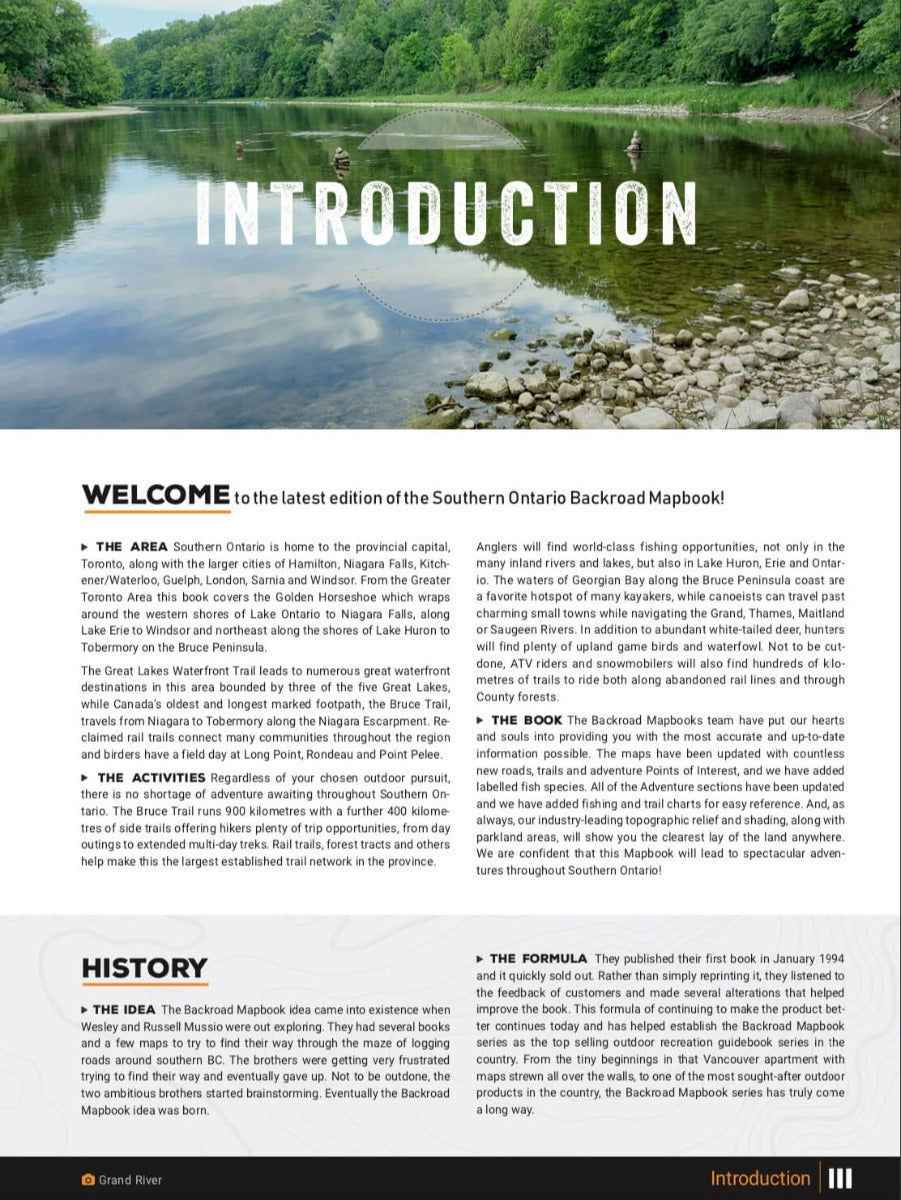 Southern Ontario Backroad Mapbook