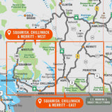 Squamish, Chilliwack & Merritt BC - Recreation Map
