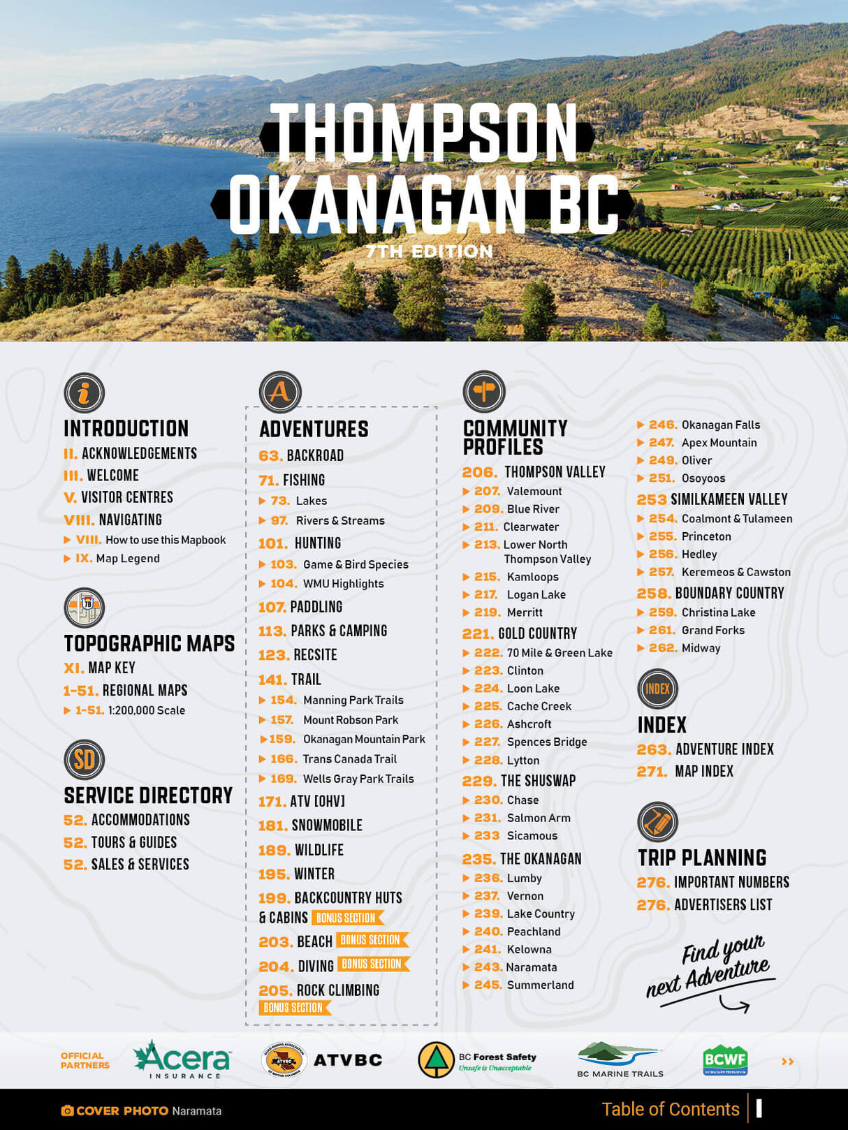 Thompson Okanagan BC Backroad Mapbook
