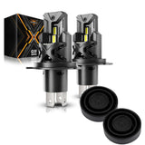 H4/9003 LED Headlight Bulbs Q30 Series Brightest Wireless 110W 24000LM 6500K Cool White | 2 Bulbs