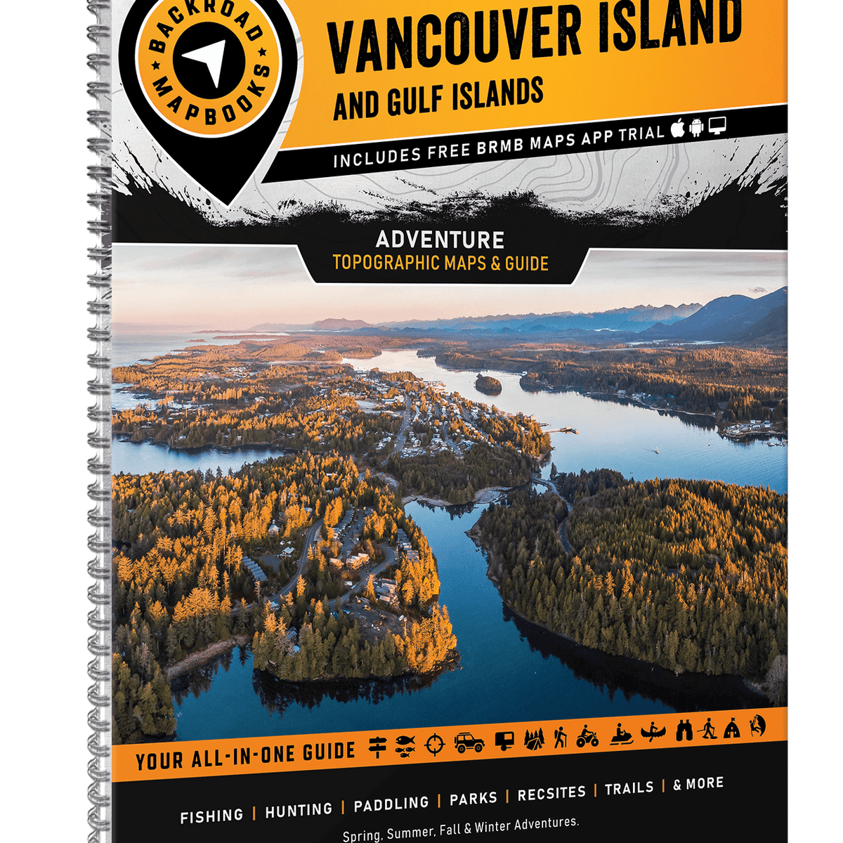 Vancouver Island BC Backroad Mapbook – Rove Overland