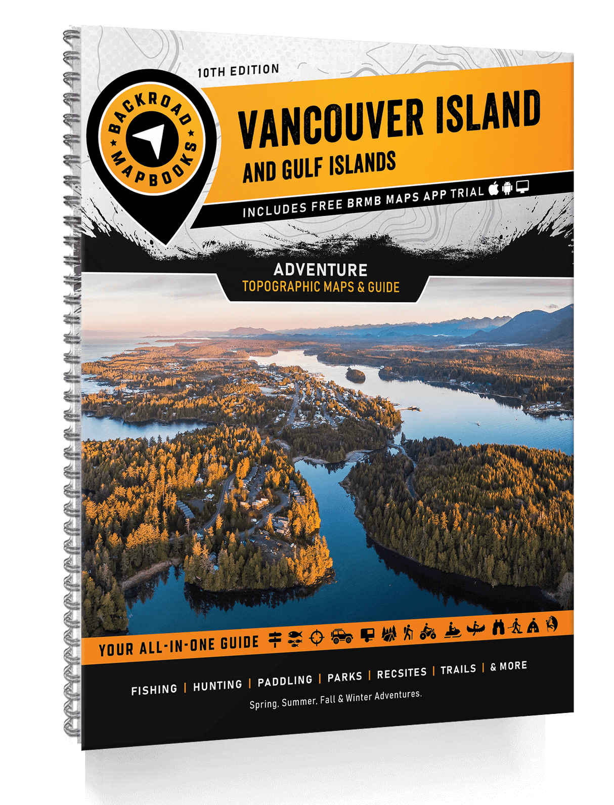 Vancouver Island BC Backroad Mapbook