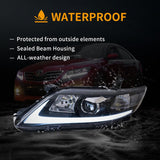 LED Headlight Assembly Projector For 2010-2011 Toyota Camry 6th Gen XV40 Facelift Regular Models Sedan