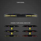 LED Tail Lights Assembly With Sequential Turn Signal For 2008-2014 Dodge Challenger 3th Gen(LC) Pre-Facelift