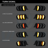 LED Tail Lights Assembly With 5 Modes Sequential Turn Signal For 2015-2023 Ford Mustang 6th Gen (S550)