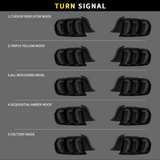LED Tail Lights Assembly With 5 Modes Sequential Turn Signal For 2015-2023 Ford Mustang 6th Gen (S550)