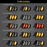 LED Tail Lights Assembly With 5 Modes Sequential Turn Signal For 2015-2023 Ford Mustang 6th Gen (S550)