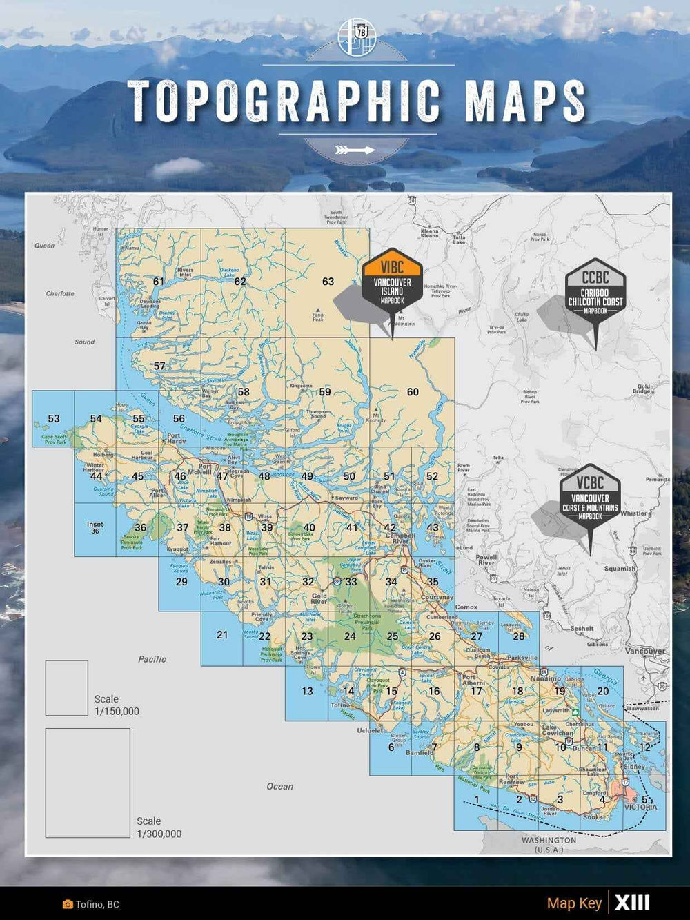 Vancouver Island BC Backroad Mapbook