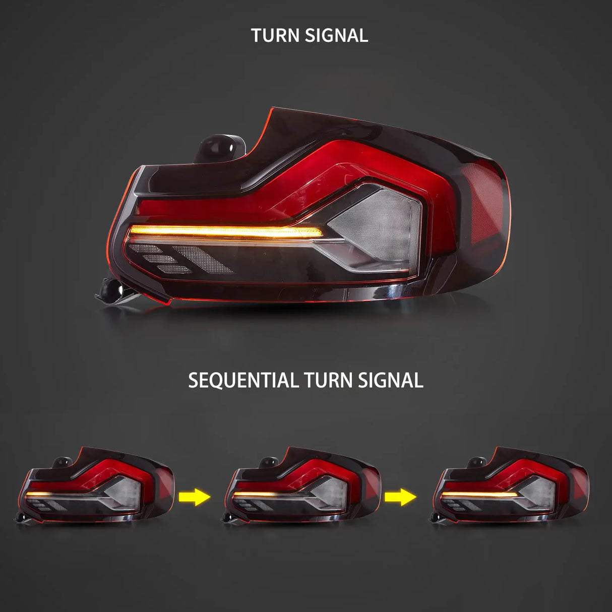 LED Tail Lights Assembly With Start-up Animation Effect For 2014-2021 BMW 2 Series (F22 F23) M2 (F87）