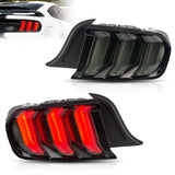 LED Tail Lights Assembly With 5 Modes Sequential Turn Signal For 2015-2023 Ford Mustang 6th Gen (S550)