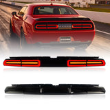 LED Tail Lights Assembly With Sequential Turn Signal For 2008-2014 Dodge Challenger 3th Gen(LC) Pre-Facelift