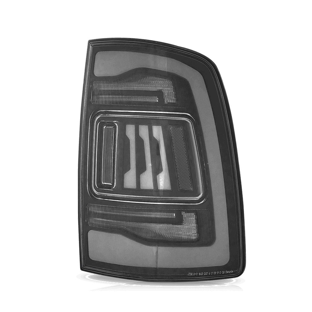 Upgrade LED Tail Lights Assembly With Amber Turn Signal For 2009-2018 Dodge Ram