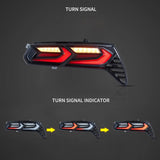 LED Tail Light Assembly With Sequential Turn Signal For 2014-2019 Chevorlet Corvette C7