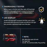LED Tail Light Assembly With Sequential Turn Signal For 2014-2019 Chevorlet Corvette C7