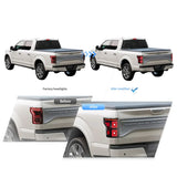 LED Ugprade Tail Lights Assembly With Red Sequential Turn Signal Smoked For 2015-2020 Ford F150 13th Gen (P552)