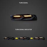 LED Tail Lights Assembly With Sequential Turn Signal With Reverse Lights For 2016-2018 Chevrolet Camaro (Fit For American Models)
