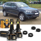 For 2010-2014 Volkswagen Touareg 2 (7P5, 7P6) H7 LED Headlight Bulbs