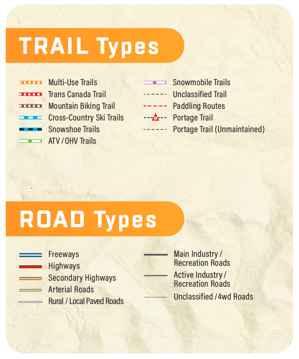 Western Canada GPS Maps