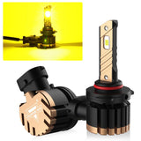 For 2007 Chevrolet Silverado 3500 F-16 Plus Series Built-in Canbus Automotive Grade 14000LM LED Light Bulbs High Low Beam Bundle