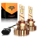 9005 LED Fog Light Bulbs 44W 4000LM X60 Series Fanless 6500K Cool White | 2 Bulbs