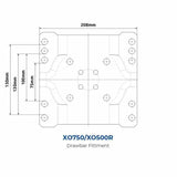 ARK XO750 OFFROAD TRAILER JOCKEY WHEEL