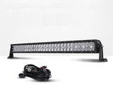 22 Inch-52 Inch 5D Series Straight/Curved Combo Beam Double Row LED Light Bar for Chevy Tahoe