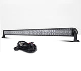 22 Inch-52 Inch 5D Series Straight/Curved Combo Beam Double Row LED Light Bar for Chevy Tahoe